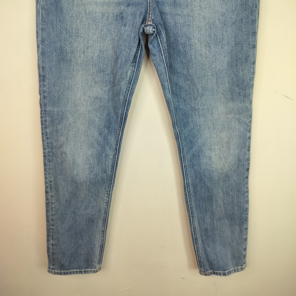 Denim Forum Aritzia Yoko High Rise Slim Jeans Size 30 Womens Button Fly - Picture 4 of 12